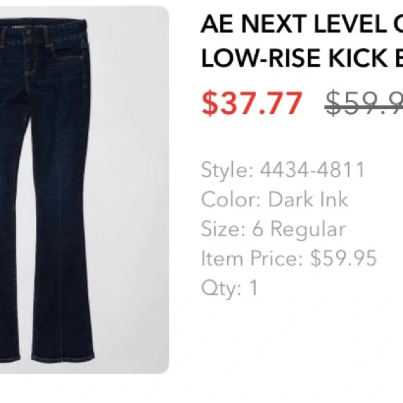 American Eagle Jean and "jegging" bundle